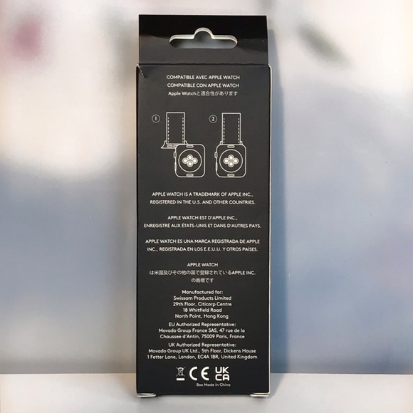 COACH Rubber Teal Embossed Apple Watch Strap for 38 40 41mm Apple Watches *BNIB - Picture 11 of 14